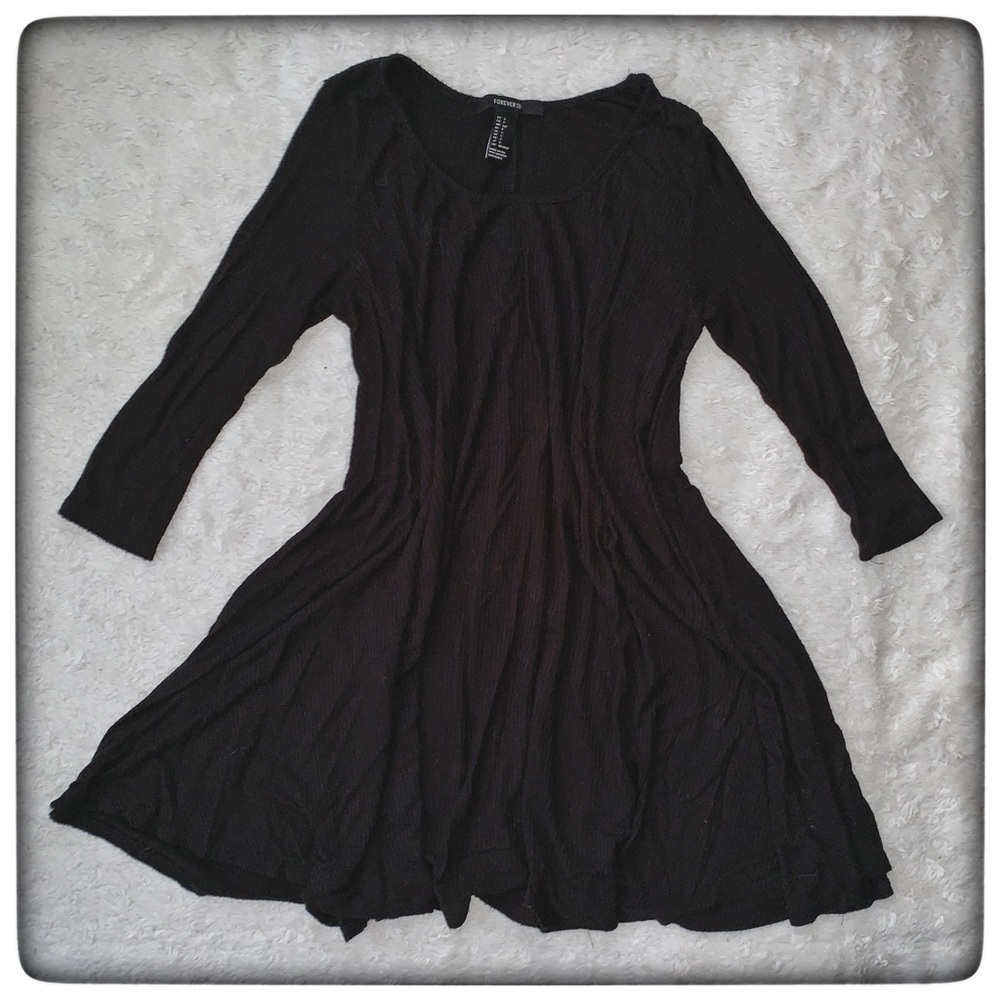 F21 little black dress